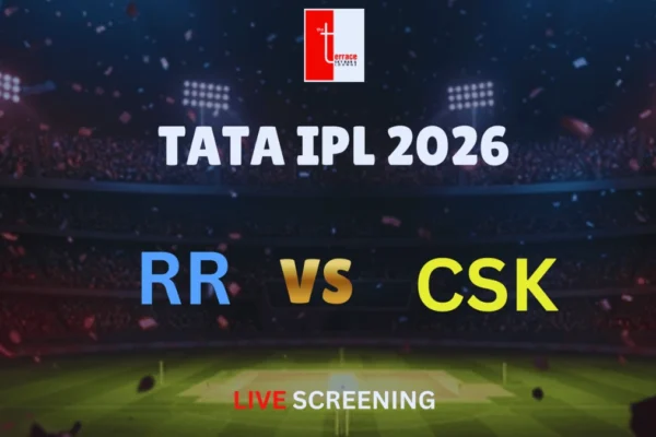RR vs CSK Screening tickets 2026