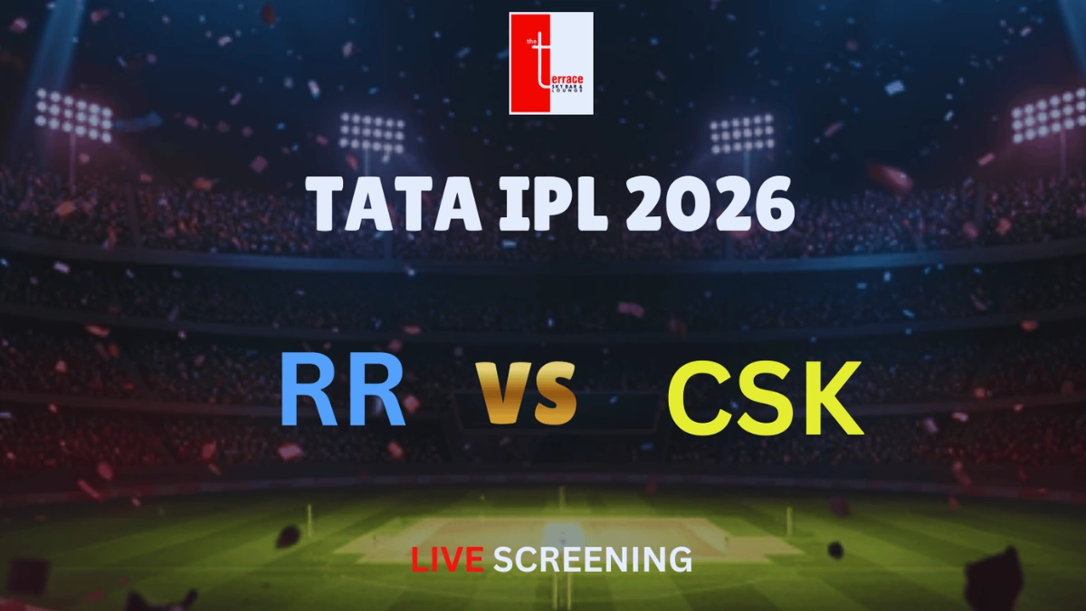 RR vs CSK Screening tickets 2026