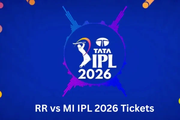 RR vs MI IPL 2026 Tickets
