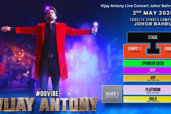 Vijay Antony Live Concert Johor Bahru 2026
