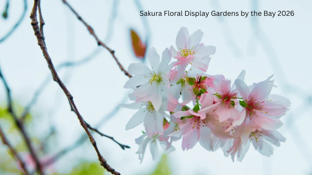 Sakura Floral Display Gardens by the Bay 2026