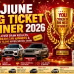 June Big Ticket Winner 2026
