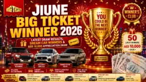 June Big Ticket Winner 2026