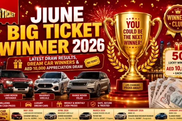June Big Ticket Winner 2026